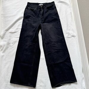 Urban Outfitters BDG high & wide jeans black